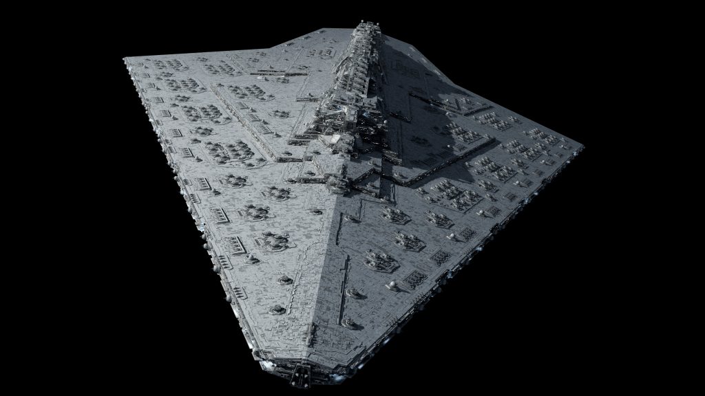 how big was the imperial navy star wars